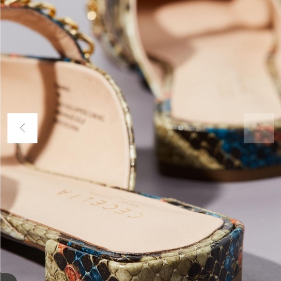 Cecilia New York chain Slides 6.5. Anthropologie - Picture 4 of 8